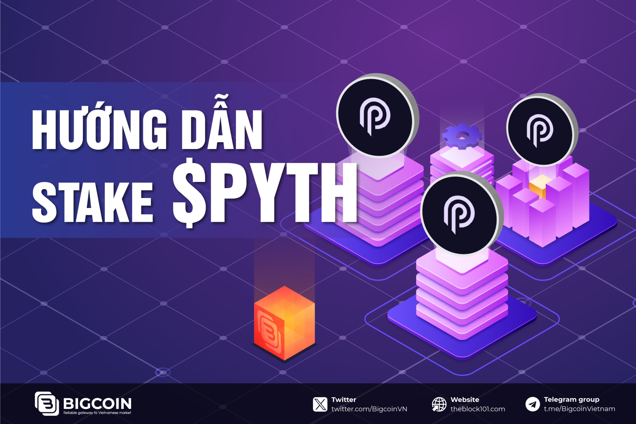 Hướng dẫn stake $PYTH từ A-Z trên ví Phantom 